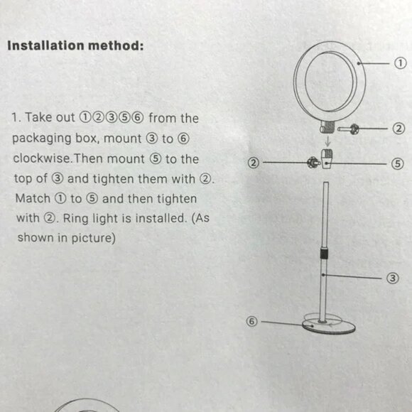 NWT💡⭐️Ring Fill Light - Picture 4 of 7